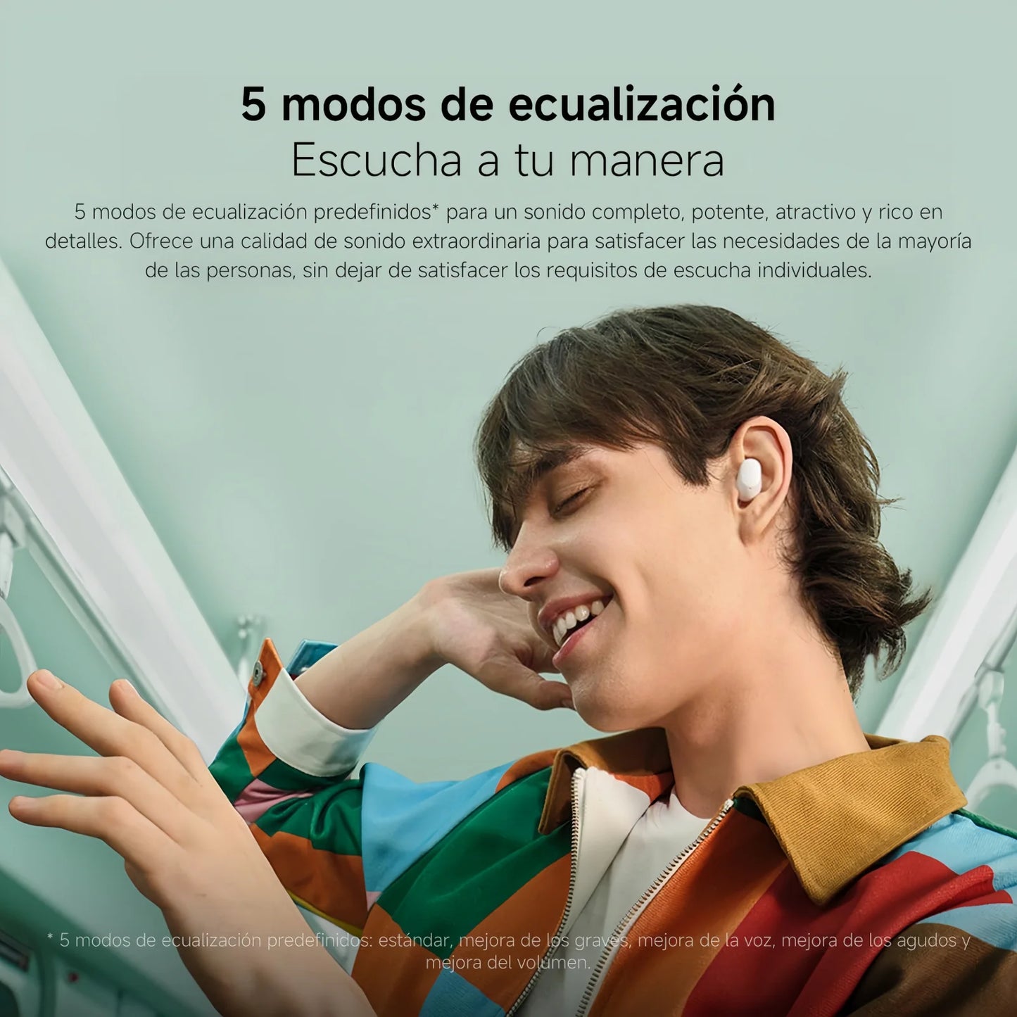 Xiaomi Redmi Buds 6 Play - Wireless Bluetooth 5.4 Headphones with AI Noise Reduction, 36h Battery Life, Touch Controls, Type C Charging, Lightweight Design, Perfect for Sports and Gaming.
