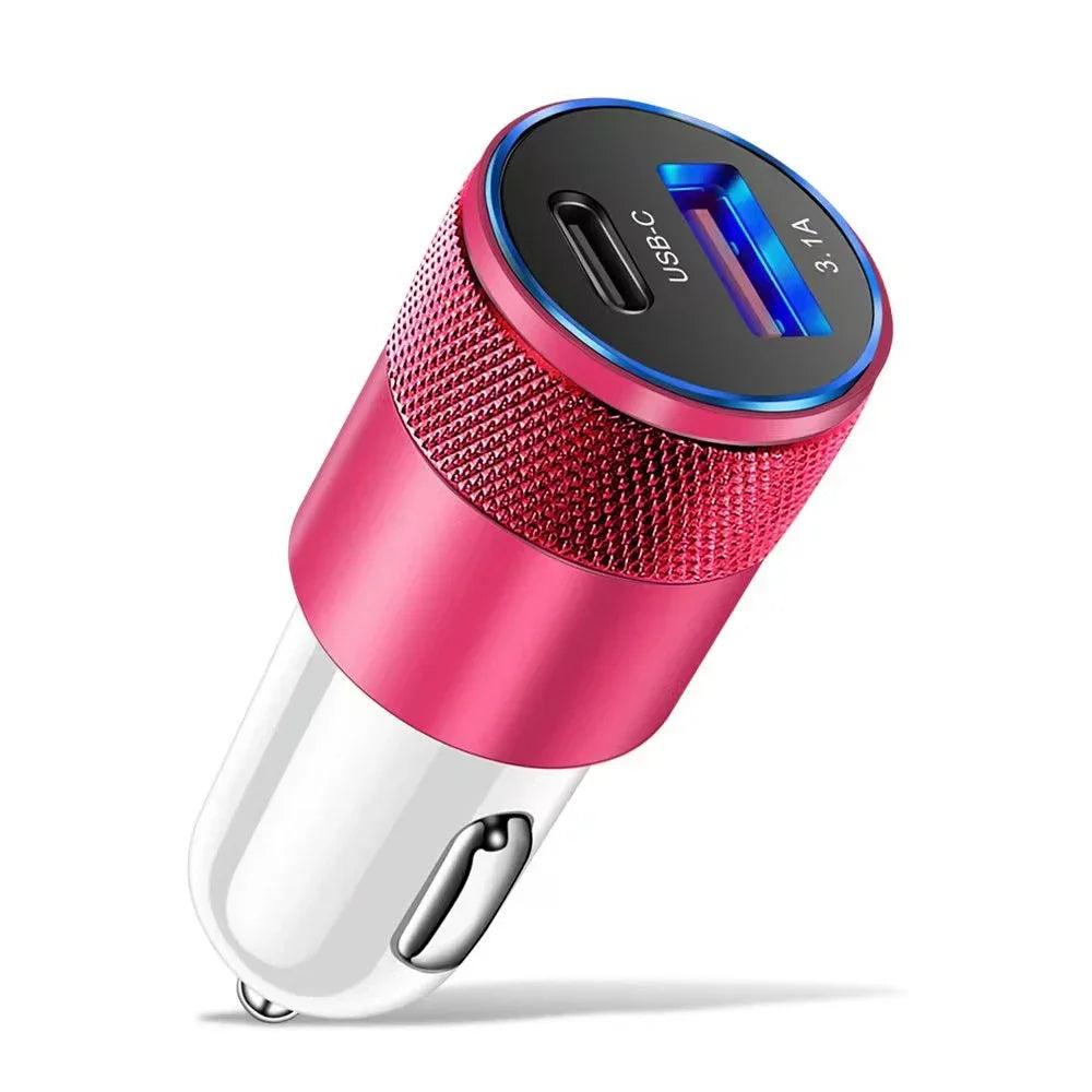 66W Car USB Adapter Fast Charger