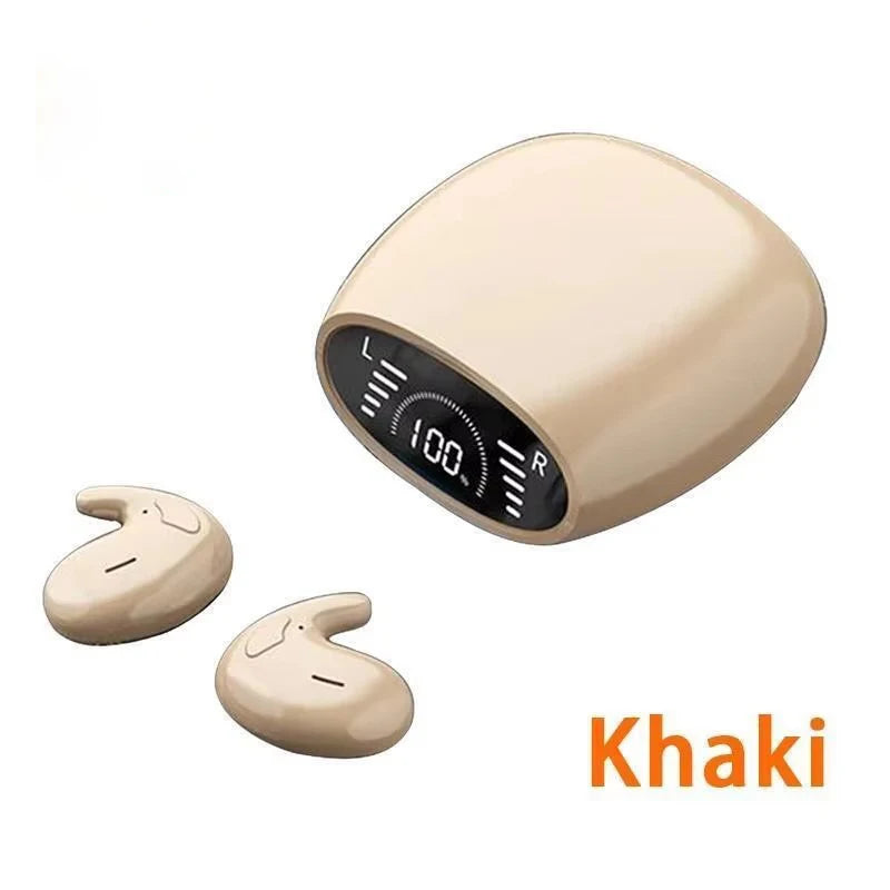 MD528 Sleep Invisible Earbuds Tiny Headphone Sport Stereo Bluetooth 5.3 Earphones Hidden Noise Cancelling Wireless Headset