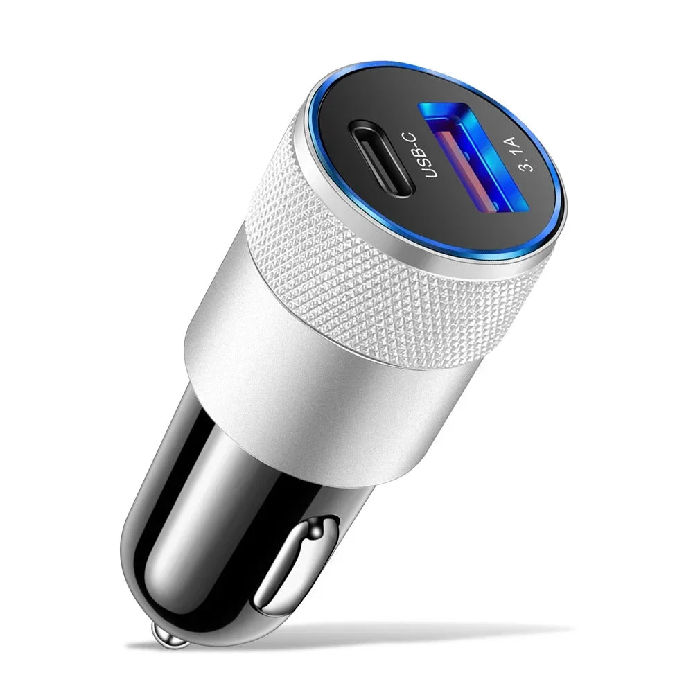 66W Car USB Adapter Fast Charger