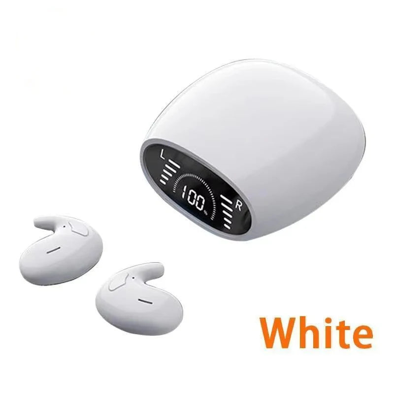 MD528 Sleep Invisible Earbuds Tiny Headphone Sport Stereo Bluetooth 5.3 Earphones Hidden Noise Cancelling Wireless Headset