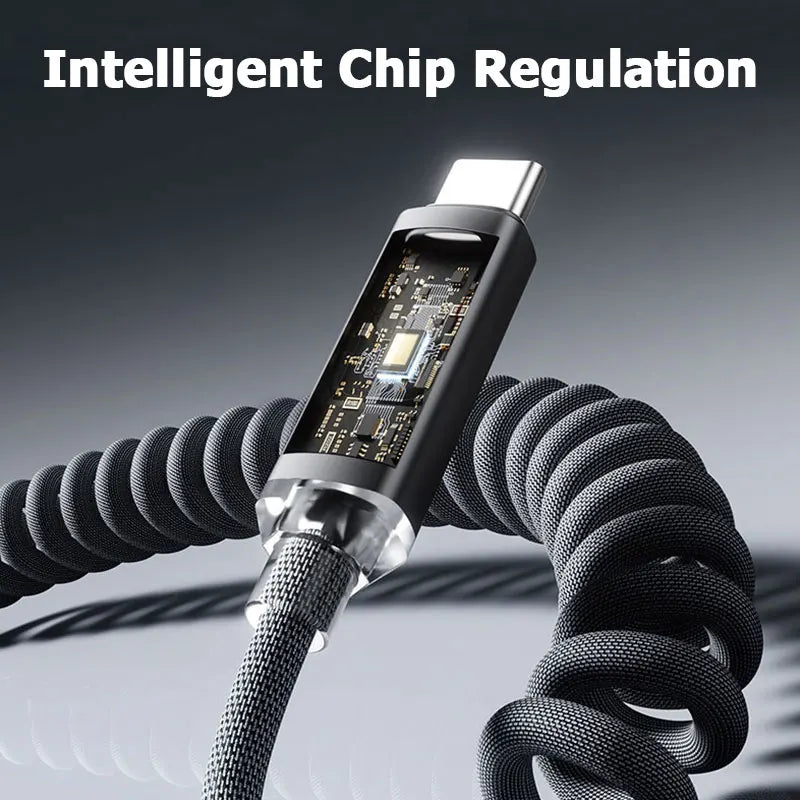 120W Car Retractable Cable