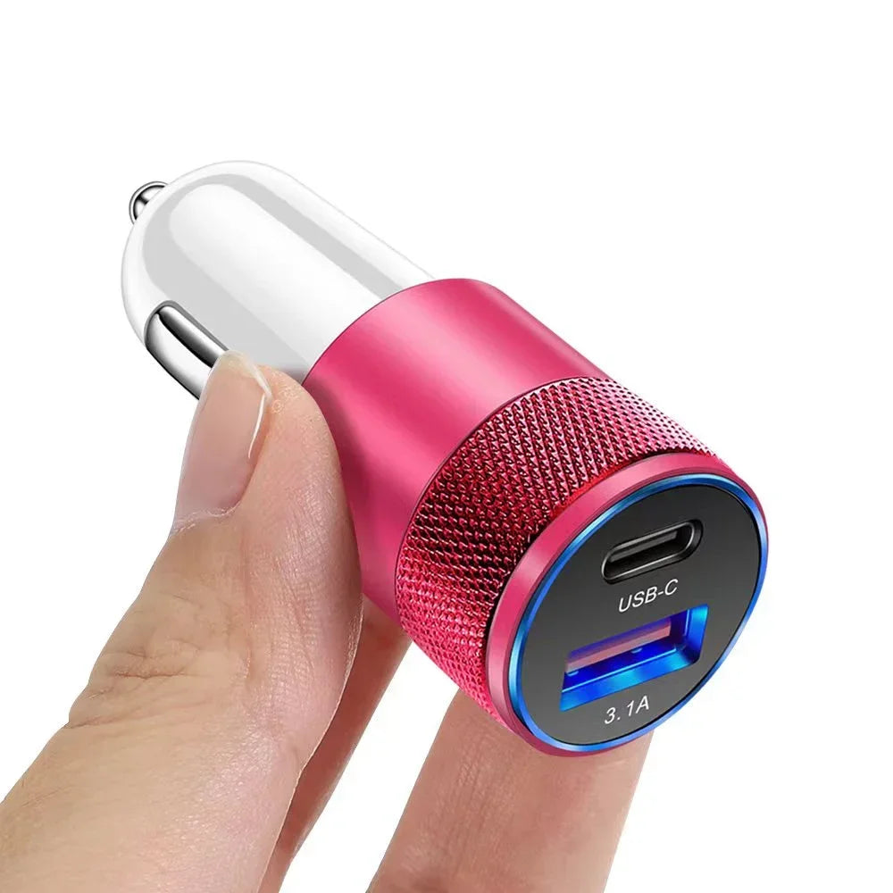 66W Car USB Adapter Fast Charger