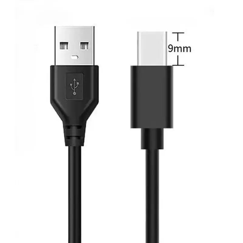 Long Tip USB-A Type C Cable