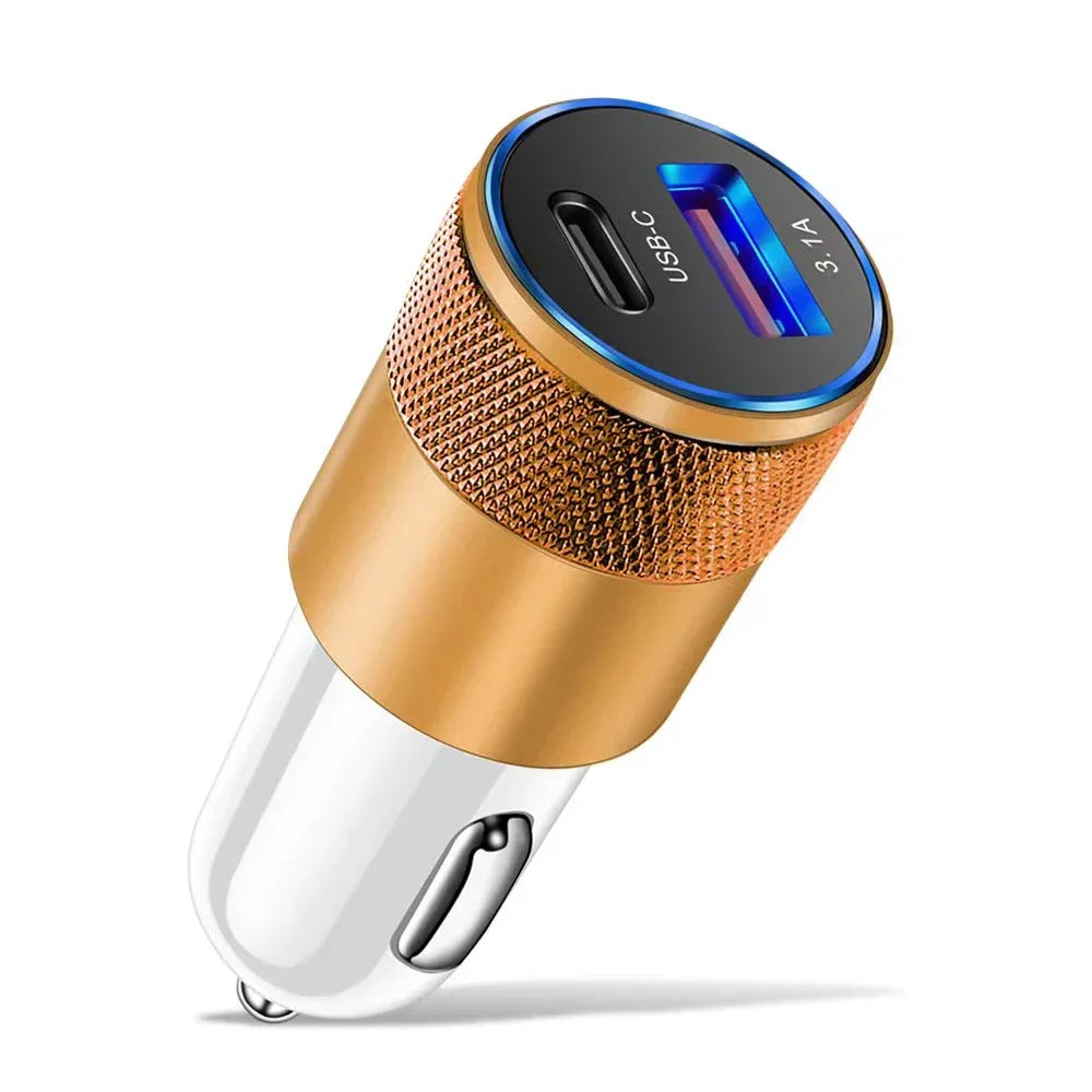 66W Car USB Adapter Fast Charger